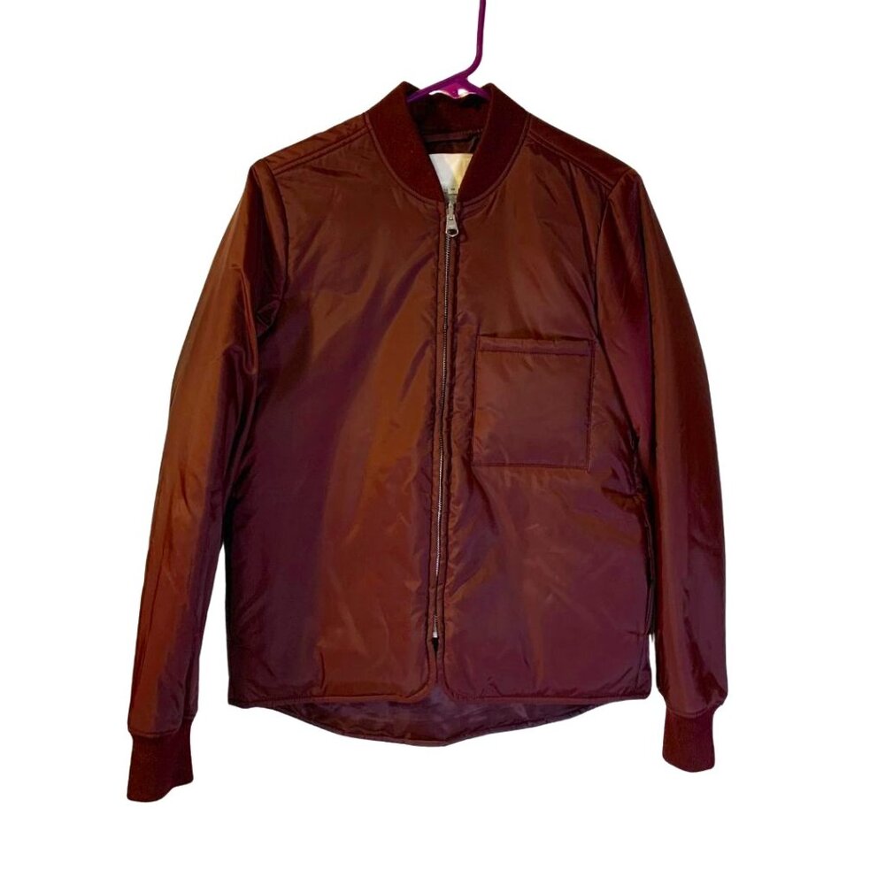 ARKET Women's Nylon Liner Jacket Size S US 36 EU Bomber 2-in-1 System Swedish